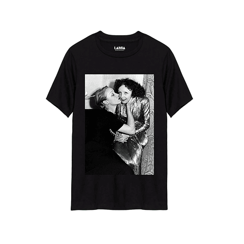 Polera Marlene Dietrich y Édith Piaf Línea Premium #1
