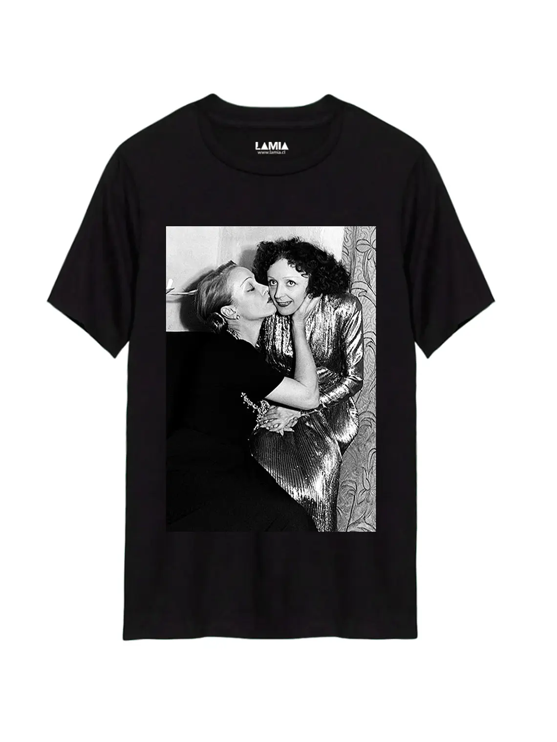 Polera Marlene Dietrich y Édith Piaf Línea Premium #1 1