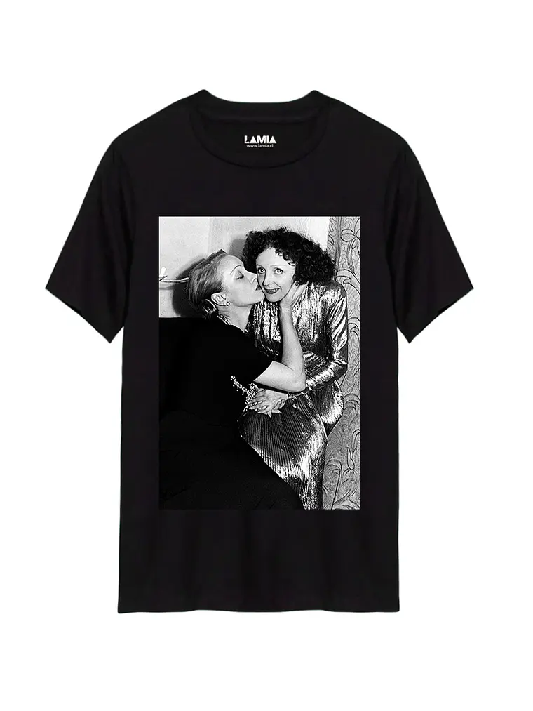 Polera Marlene Dietrich y Édith Piaf Línea Premium #1 1