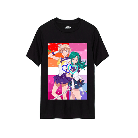 Polera Sailor Neptune y Sailor Uranus Línea Premium #4