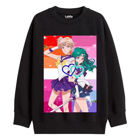 Polerón Sailor Neptune y Sailor Uranus Línea Premium #4