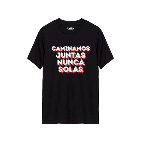 Polera Caminamos juntas nunca solas Línea Premium #1
