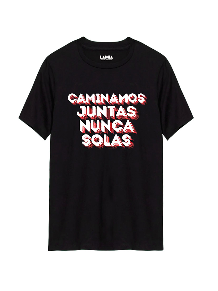 Polera Caminamos juntas nunca solas Línea Premium #1 1