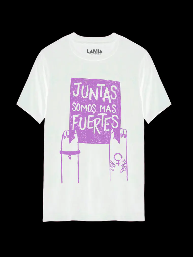 Polera Juntas somos más fuertes Línea Premium #6 2
