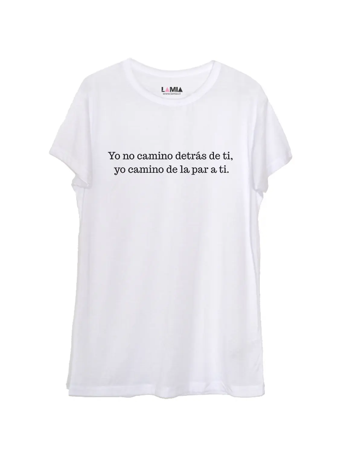 Yo no camino detrás de ti, yo camino de la par a ti #1 1