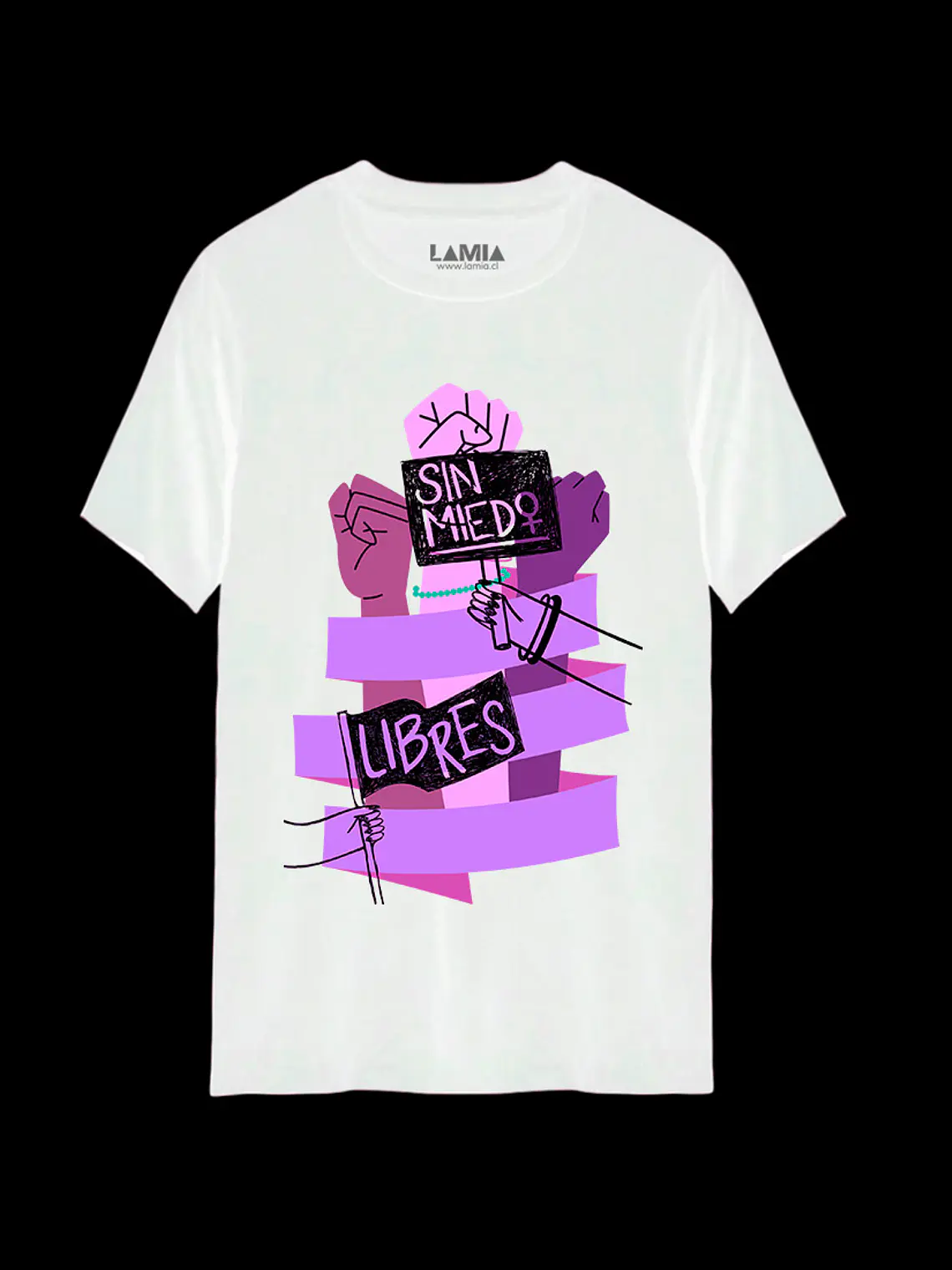 Polera Libres y sin miedo Línea Premium #2 2