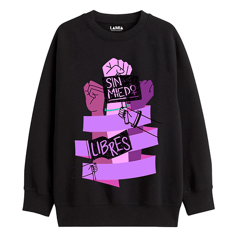 Poleron Libres y sin miedo Línea Premium #2