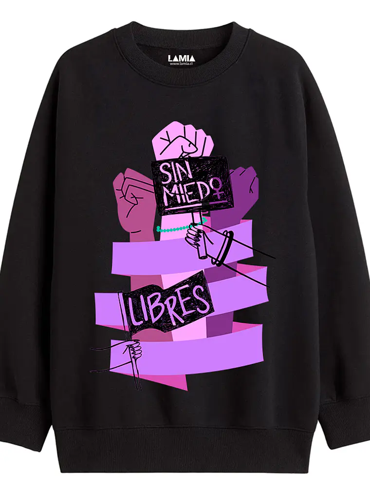 Poleron Libres y sin miedo Línea Premium #2 1