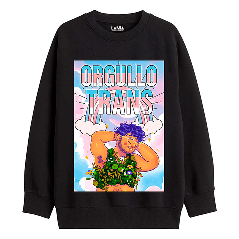 Polerón Orgullo Trans Línea Premium #1