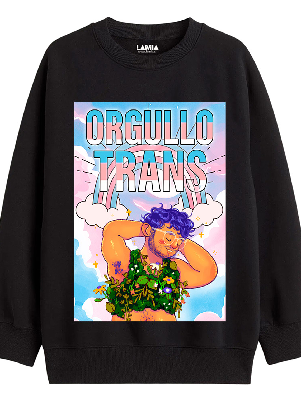 Polerón Orgullo Trans Línea Premium #1 1