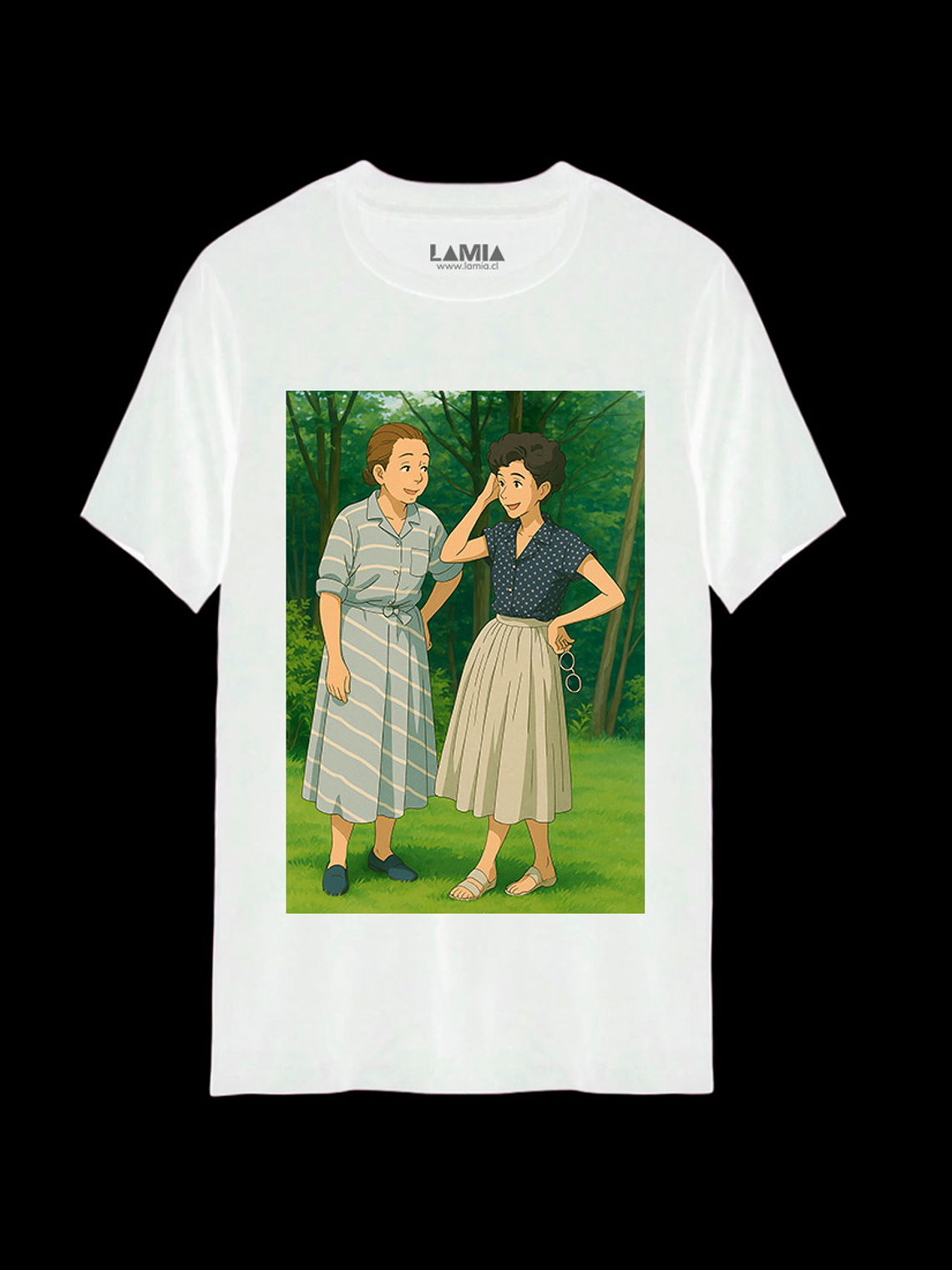 Polera Gabriela Mistral y Doris Dana Línea Premium #10 2