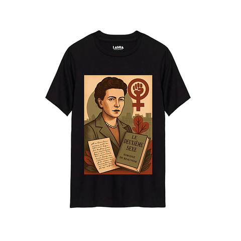 Polera Simone de Beauvoir Línea Premium #19
