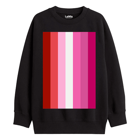 Polerón Bandera Lésbica Línea Premium #1