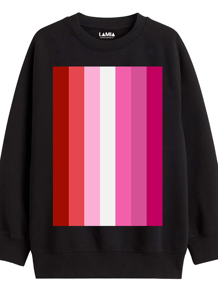 Polerón Bandera Lésbica Línea Premium #1 1