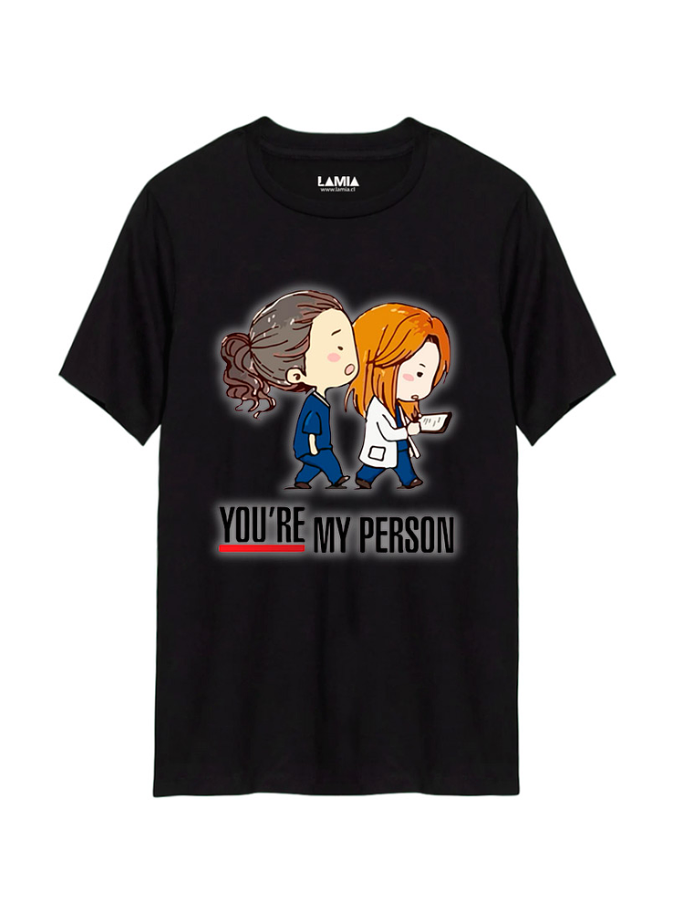 Polera You re my person Grey s Anatomy Línea Premium #3 1