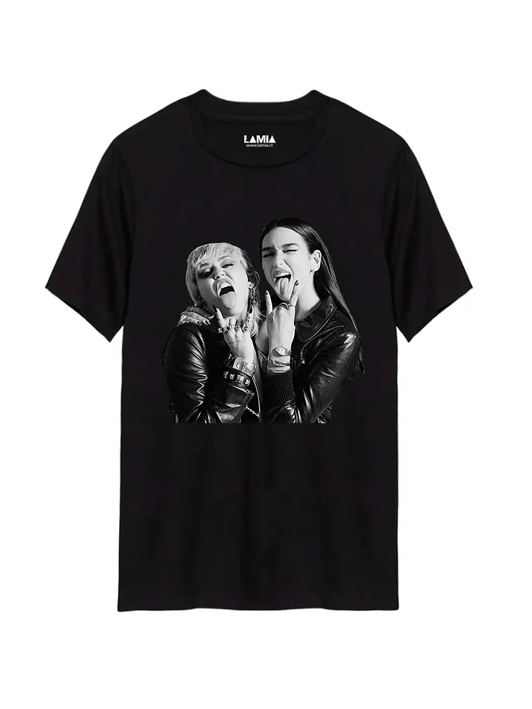 Polera Miley Cyrus y Dua Lipa Línea Premium #6 1