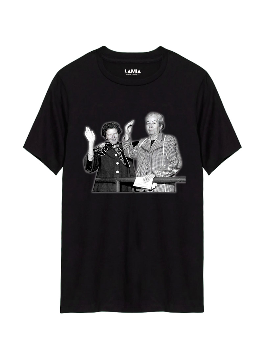 Polera Gabriela Mistral y Doris Dana Línea Premium #11 1