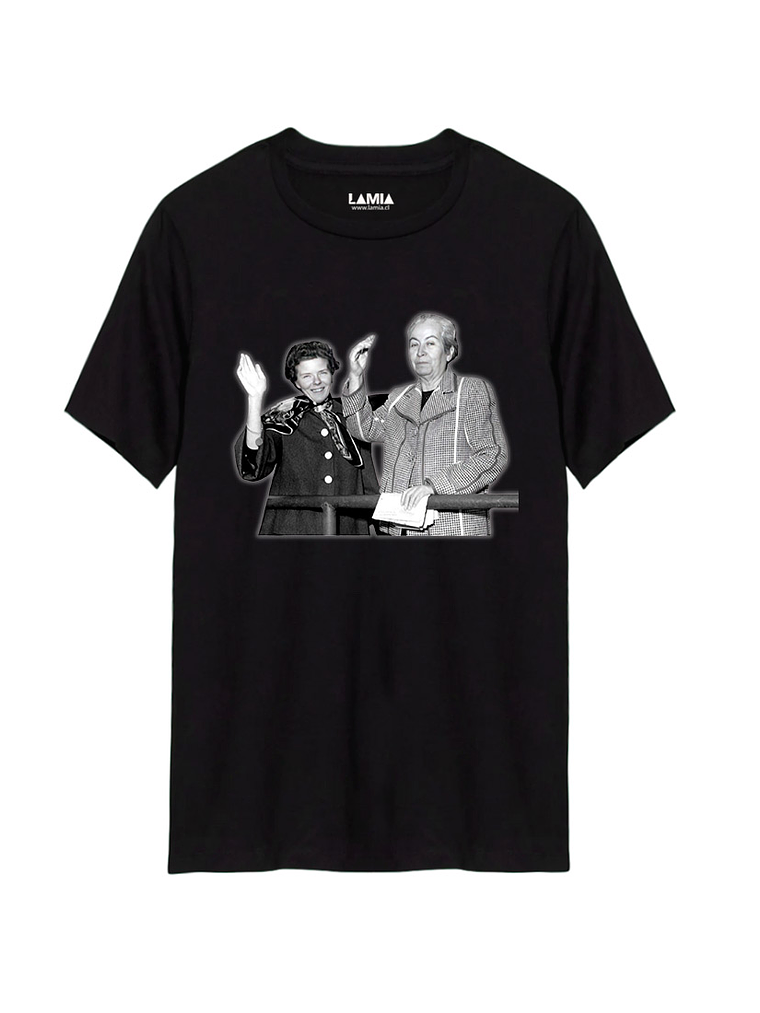 Polera Gabriela Mistral y Doris Dana Línea Premium #11 1