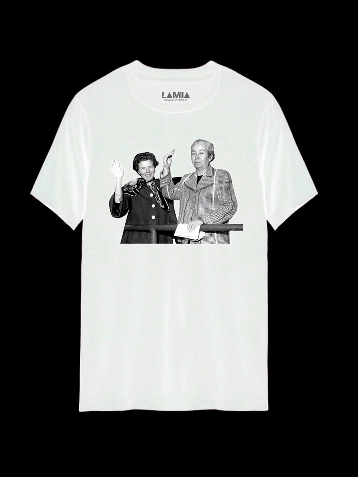 Polera Gabriela Mistral y Doris Dana Línea Premium #11 2