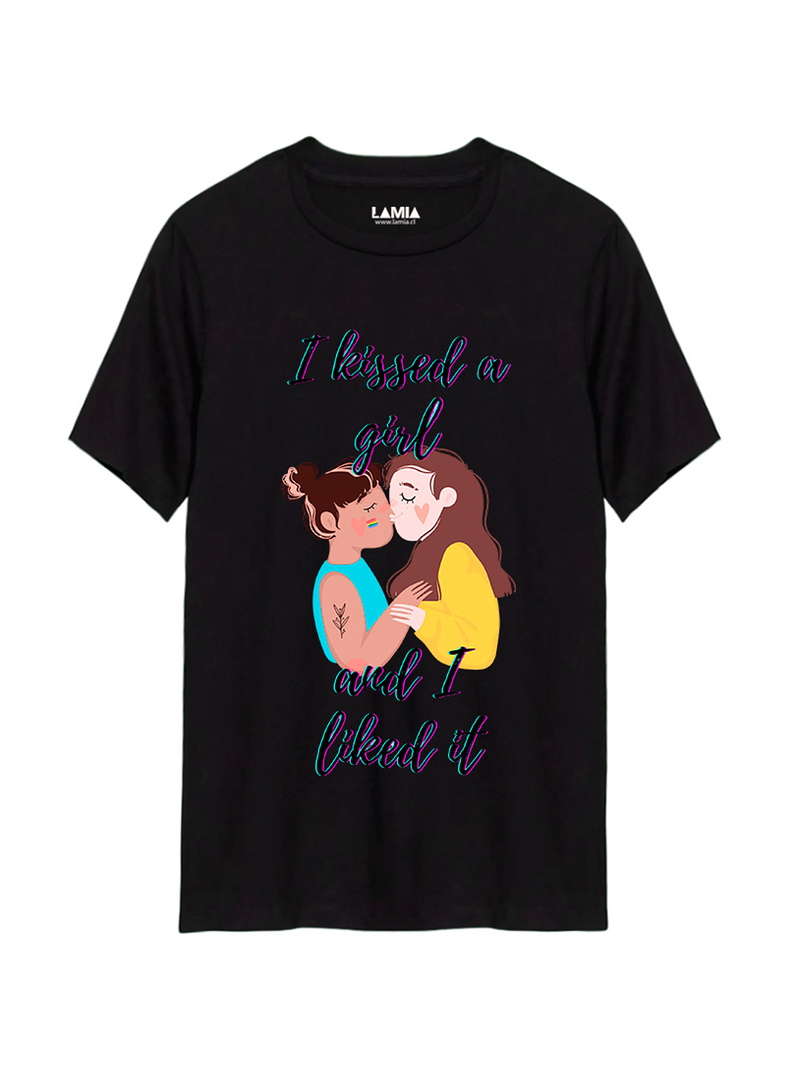 Polera I kissed a girl and I liked it Katy Perry Línea Premium #2 1