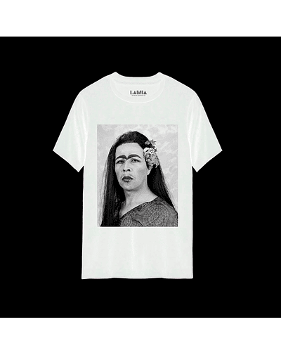 Polera Pedro Lemebel Línea Premium #17 - Blanca