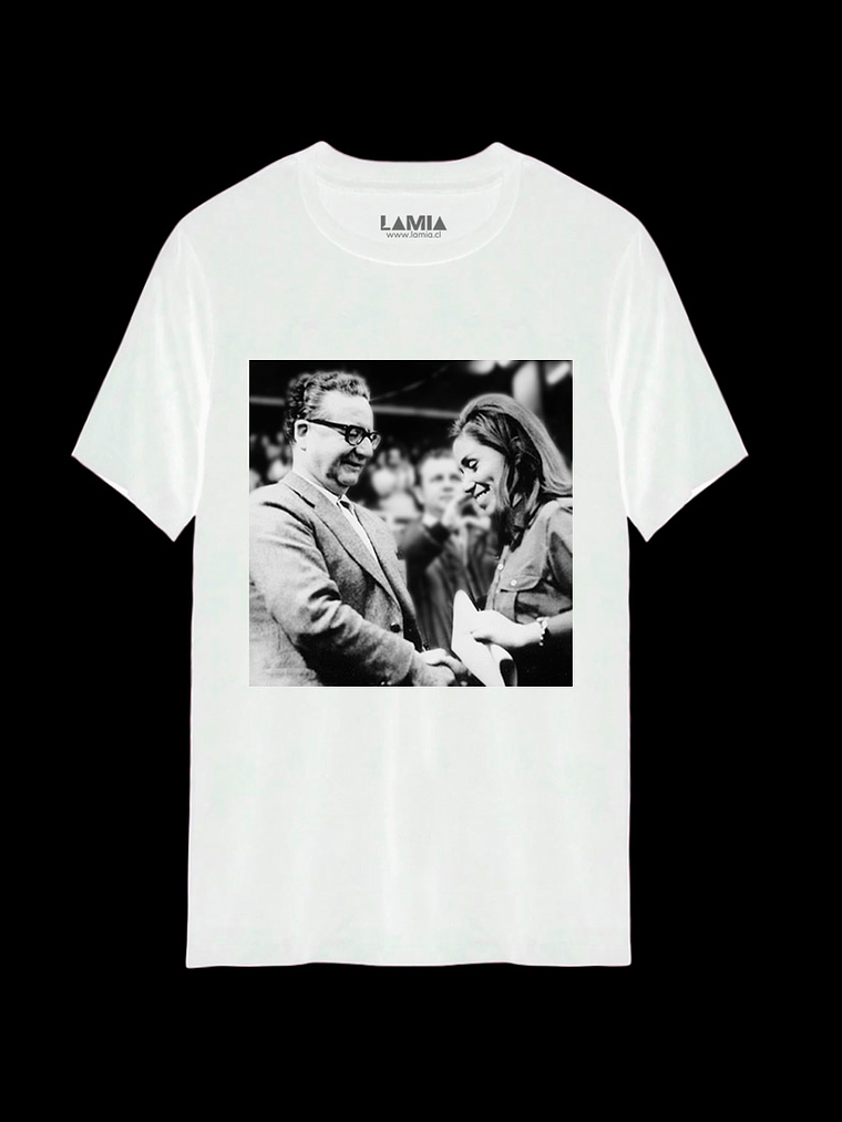 Polera Gladys Marín y Salvador Allende Línea Premium #15 2