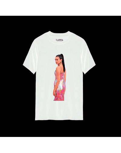 Polera Dua Lipa Línea Premium #11 - Blanca