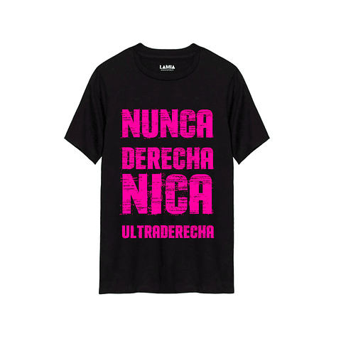 Polera Nunca derecha nica ultraderecha Línea Premium #1