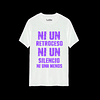 Polera Ni un retroceso, ni un silencio, ni una menos #1