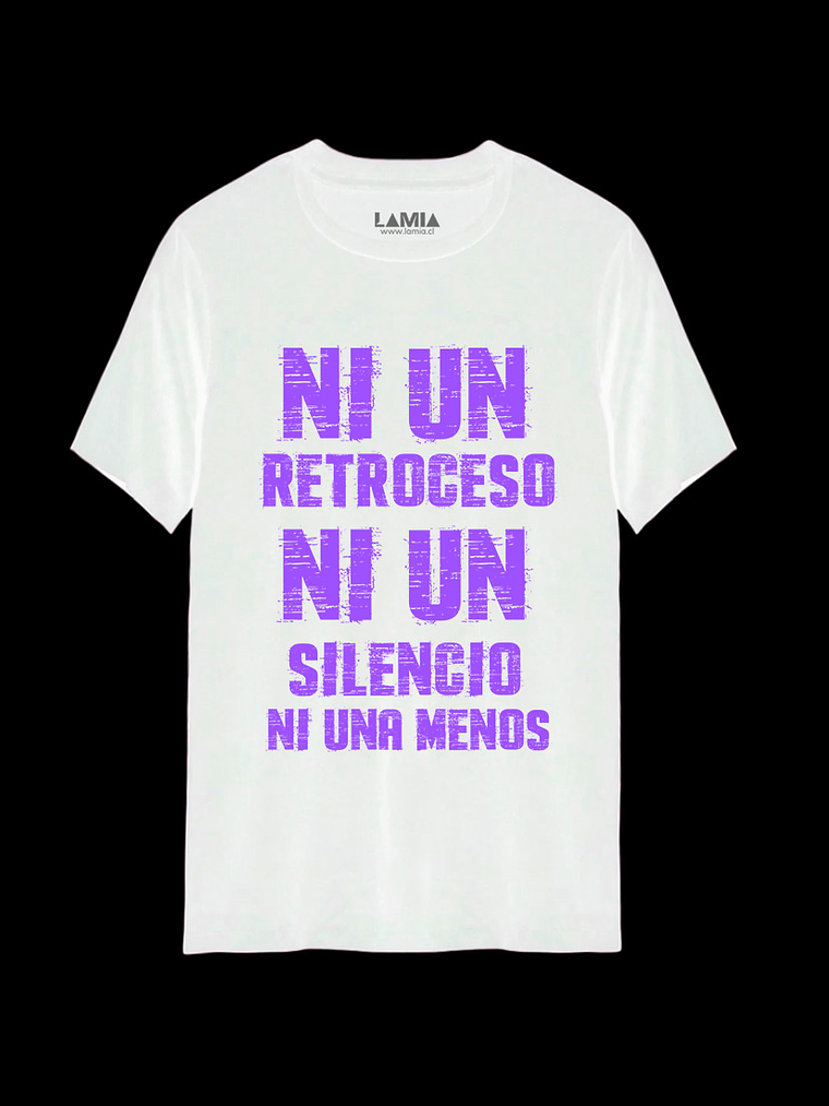 Polera Ni un retroceso, ni un silencio, ni una menos #1 2