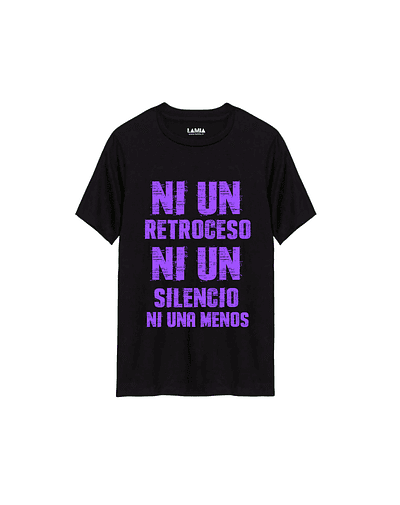 Polera Ni un retroceso, ni un silencio, ni una menos #1