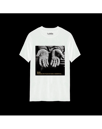 Polera Victor Jara Línea Premium #6 - Blanca