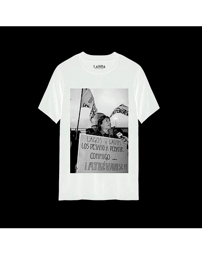 Polera Gladys Marín Línea Premium #16 - Blanca