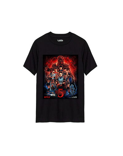 Polera Stranger Things Línea Premium #5