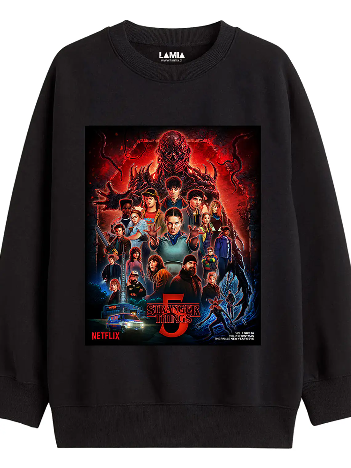 Polerón Stranger Things Línea Premium #5 1