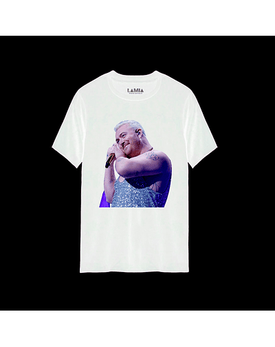 Polera Sam Smith Línea Premium #26 - Blanca