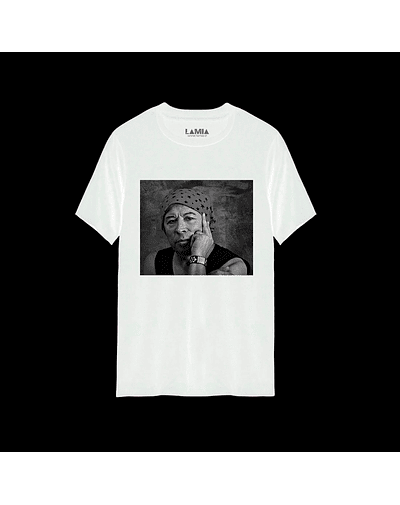 Polera Pedro Lemebel Línea Premium #20 - Blanca