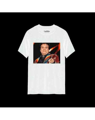 Polera Juan Gabriel Línea Premium #17 - Blanca