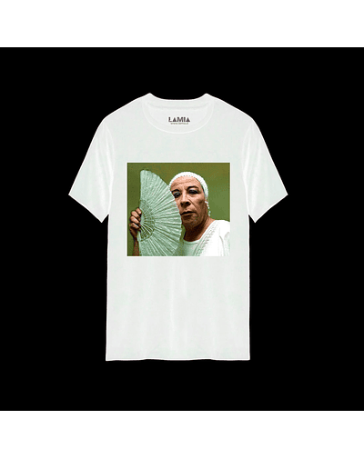 Polera Pedro Lemebel Línea Premium #21 - Blanca