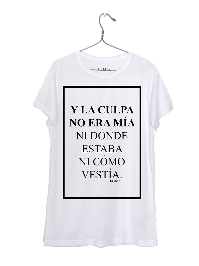 Y la culpa no era mía, ni dónde estaba, ni cómo vestía #1 1