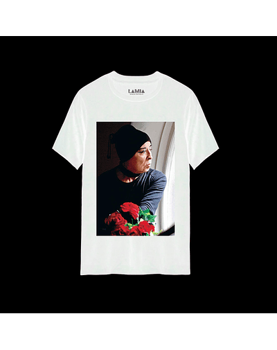 Polera Pedro Lemebel Línea Premium #23 - Blanca