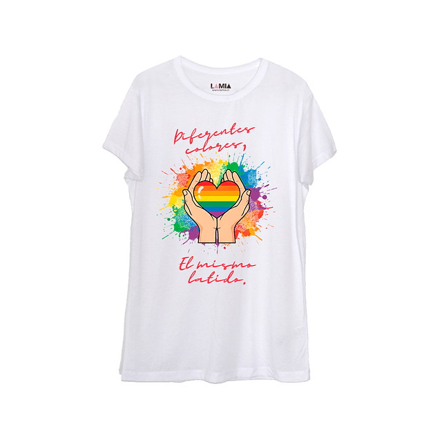 Diferentes colores, el mismo latido - dia del amor - lgbtq+ #1