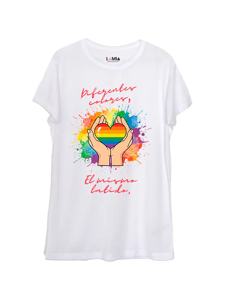 Diferentes colores, el mismo latido - dia del amor - lgbtq+ #1 1