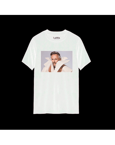 Polera Miguel Bosé Línea Premium #3 - Blanca