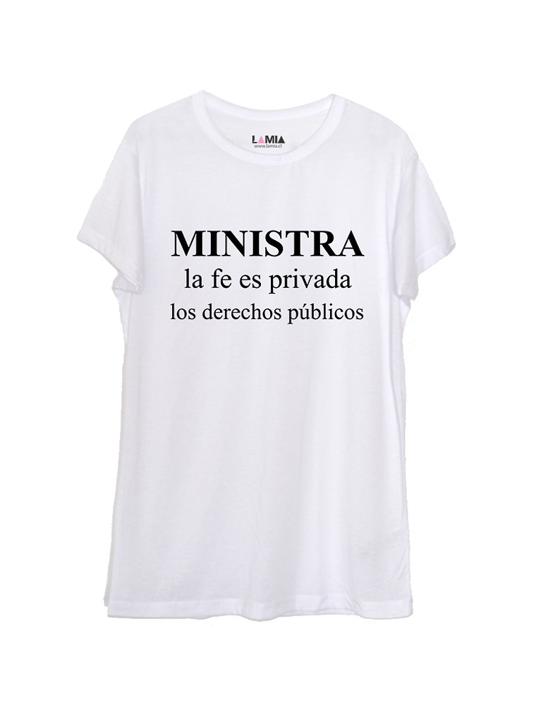 Ministra la fe es privada, los derechos publicos #1 1