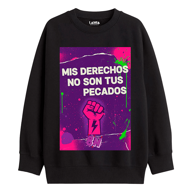 Polerón Mis derechos no son tus pecados Línea Premium #2