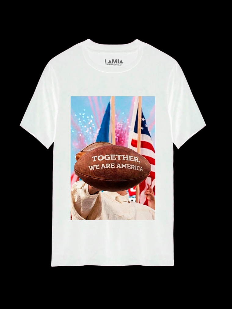Polera Bad Bunny Together we are america línea Premium #6 2