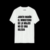 Polera Judith Marín el ministerio de la mujer no es una iglesia Línea Premium #1