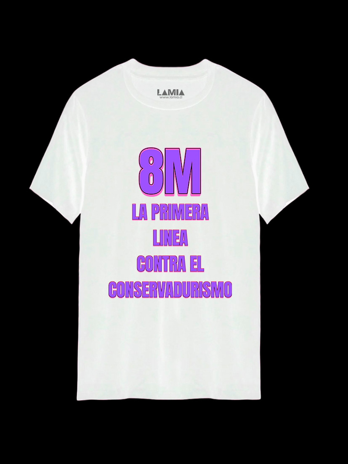 Polera 8M la primera linea contra el conservadurismo Línea Premium #1 2