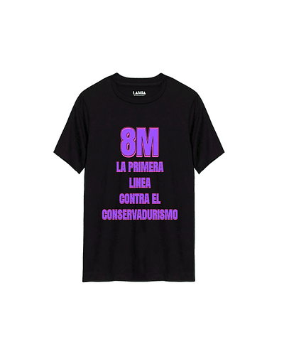 Polera 8M la primera linea contra el conservadurismo Línea Premium #1
